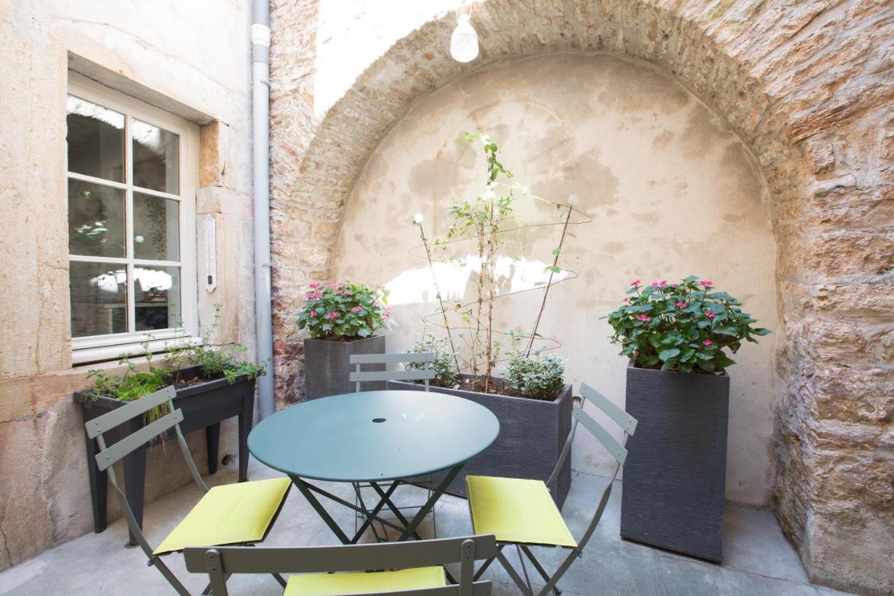 L'Aubertine - Appartement Hypercentre Avec Terrasse Beaune  Exterior foto